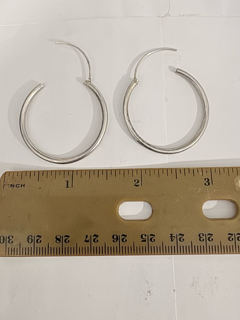 Silver Hoop Earrings - Classic Silver Hoops for Women